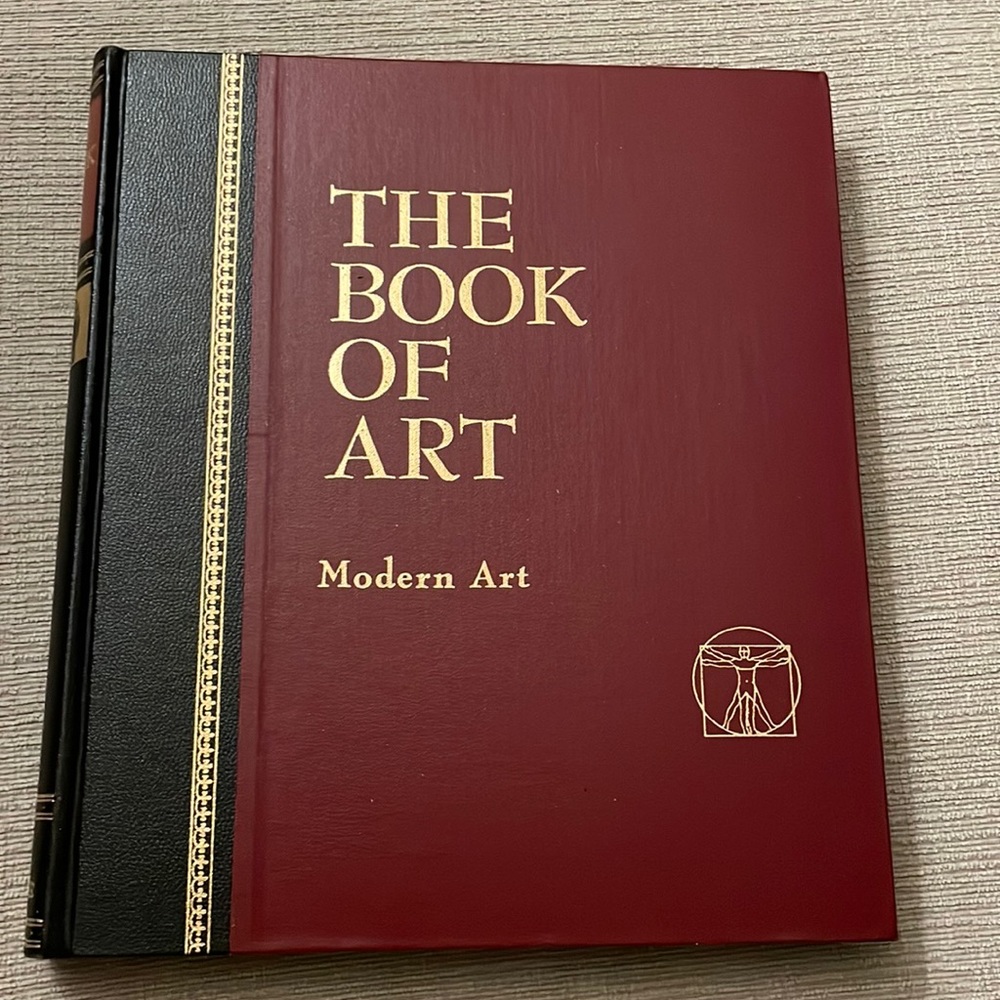 The Book of Art: MODERN ART, GROLIER, Volume 8, Milan 1966.